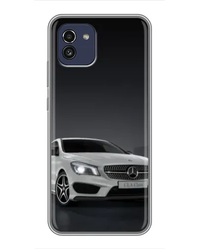 Чохол для Samsung Galaxy A03 (A035) з картинкою «Mercedes AMG GT Silver» Чохол для Samsung Galaxy A03 (A035) з картинкою «Mercedes AMG GT Silver»
