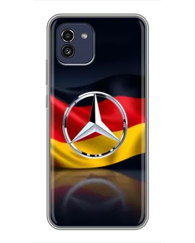 Чохол для Samsung Galaxy A03 (A035) з картинкою «Mercedes — прапор Німеччини» Чохол для Samsung Galaxy A03 (A035) з картинкою «Mercedes — прапор Німеччини»