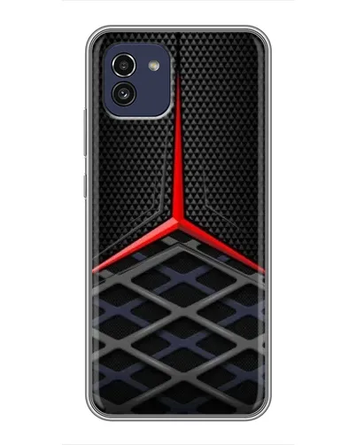 Чохол для Samsung Galaxy A03 (A035) з картинкою «Mercedes Carbon Grid» Чохол для Samsung Galaxy A03 (A035) з картинкою «Mercedes Carbon Grid»