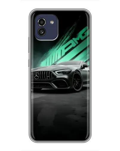 Чохол для Samsung Galaxy A03 (A035) з картинкою «Темний Mercedes AMG» Чохол для Samsung Galaxy A03 (A035) з картинкою «Темний Mercedes AMG»