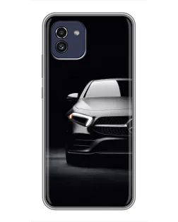 Чохол для Samsung Galaxy A03 (A035) з картинкою «Світло фар Mercedes»