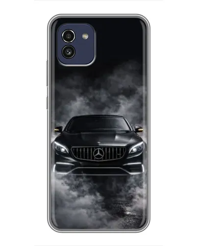 Чохол для Samsung Galaxy A03 (A035) з картинкою «Mercedes у диму» Чохол для Samsung Galaxy A03 (A035) з картинкою «Mercedes у диму»