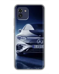 Чохол для Samsung Galaxy A03 (A035) з картинкою «Mercedes EQ — майбутнє»