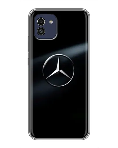 Чохол для Samsung Galaxy A03 (A035) з картинкою «Mercedes на металі» Чохол для Samsung Galaxy A03 (A035) з картинкою «Mercedes на металі»