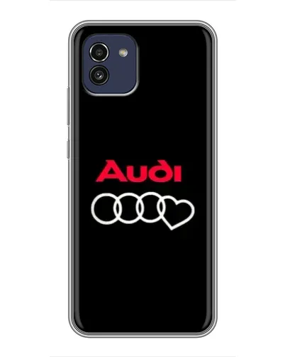 Чохол для Samsung Galaxy A03 (A035) з картинкою «Логотип Audi Heart» Чохол для Samsung Galaxy A03 (A035) з картинкою «Логотип Audi Heart»