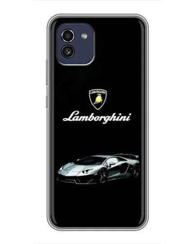 Чохол для Samsung Galaxy A03 (A035) з картинкою «Логотип Lamborghini класика» Чохол для Samsung Galaxy A03 (A035) з картинкою «Логотип Lamborghini класика»