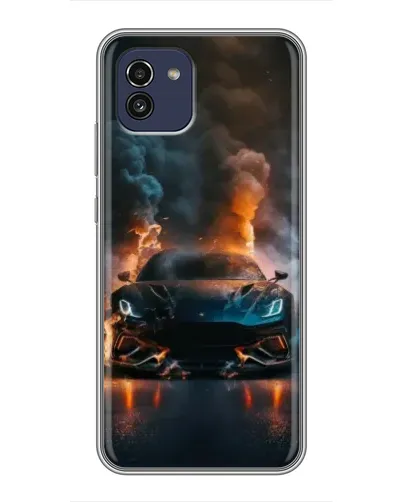 Чохол для Samsung Galaxy A03 (A035) з картинкою «Lamborghini димна естетика» Чохол для Samsung Galaxy A03 (A035) з картинкою «Lamborghini димна естетика»