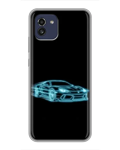 Чохол для Samsung Galaxy A03 (A035) з картинкою «Неоновий контур Lamborghini» Чохол для Samsung Galaxy A03 (A035) з картинкою «Неоновий контур Lamborghini»