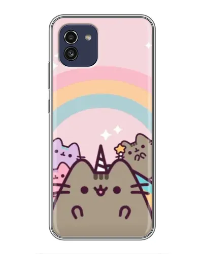 Чохол для Samsung Galaxy A03 (A035) з картинкою «Єдиноріг Pusheen» Чохол для Samsung Galaxy A03 (A035) з картинкою «Єдиноріг Pusheen»