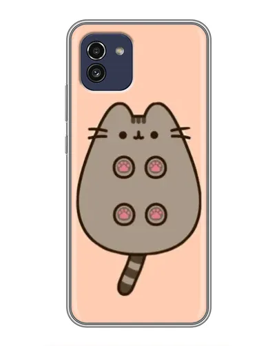 Чохол для Samsung Galaxy A03 (A035) з картинкою «Пушин пузиком догори» Чохол для Samsung Galaxy A03 (A035) з картинкою «Пушин пузиком догори»