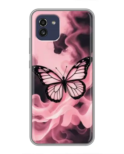 Чохол для Samsung Galaxy A03 (A035) з картинкою «Метелик у диму» Чохол для Samsung Galaxy A03 (A035) з картинкою «Метелик у диму»