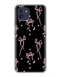 Чохол для Samsung Galaxy A03 (A035) з картинкою «Тонкі стрічки»