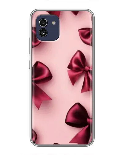 Чохол для Samsung Galaxy A03 (A035) з картинкою «Бордовий атлас»
