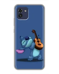 Чохол для Samsung Galaxy A03 (A035) з картинкою «Стіч з укулеле»