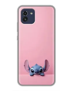 Чохол для Samsung Galaxy A03 (A035) з картинкою «Stitch визирає»