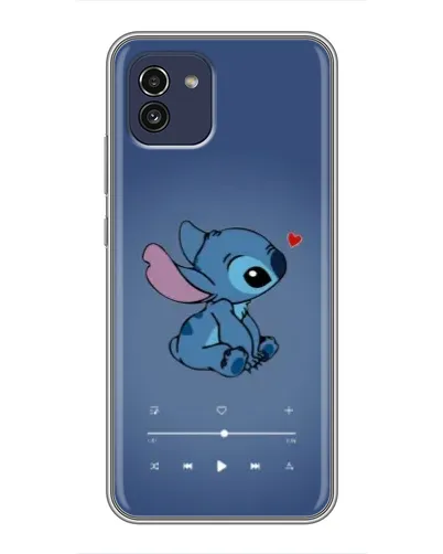 Чохол для Samsung Galaxy A03 (A035) з картинкою «Музичний Stitch»