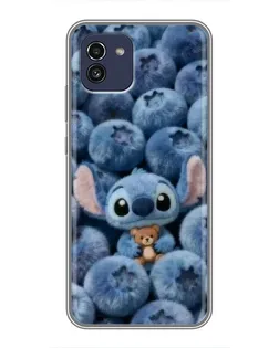Чохол для Samsung Galaxy A03 (A035) з картинкою «Стіч та лохина»