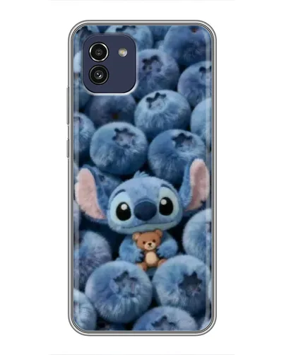Чохол для Samsung Galaxy A03 (A035) з картинкою «Стіч та лохина»