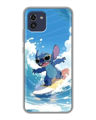 Чохол для Samsung Galaxy A03 (A035) з картинкою «Стіч на хвилі»
