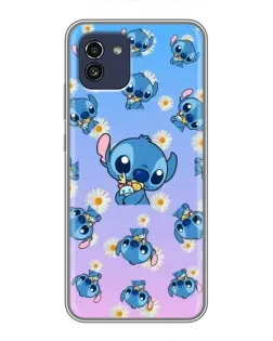 Чохол для Samsung Galaxy A03 (A035) з картинкою «Патерн зі Стічем»