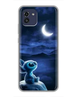 Чохол для Samsung Galaxy A03 (A035) з картинкою «Місячна ніч Стіча»
