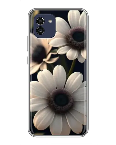 Чохол для Samsung Galaxy A03 (A035) з картинкою «Білі маргаритки макро» Чохол для Samsung Galaxy A03 (A035) з картинкою «Білі маргаритки макро»