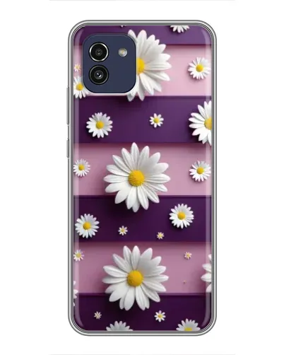 Чохол для Samsung Galaxy A03 (A035) з картинкою «Ромашки на фіолетовому» Чохол для Samsung Galaxy A03 (A035) з картинкою «Ромашки на фіолетовому»