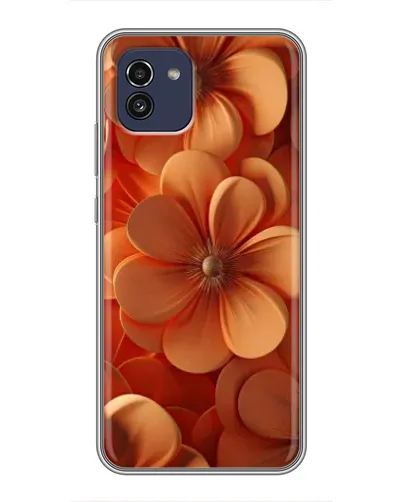 Чохол для Samsung Galaxy A03 (A035) з картинкою «Помаранчева макро квітка» Чохол для Samsung Galaxy A03 (A035) з картинкою «Помаранчева макро квітка»
