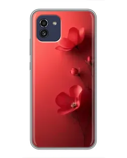 Чохол для Samsung Galaxy A03 (A035) з картинкою «Макові суцвіття» Чохол для Samsung Galaxy A03 (A035) з картинкою «Макові суцвіття»