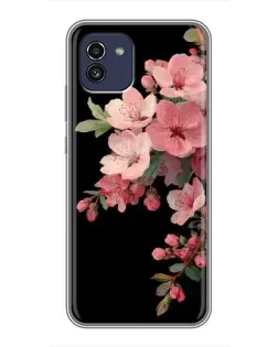 Чохол для Samsung Galaxy A03 (A035) з картинкою «Рожева гілка сакури» Чохол для Samsung Galaxy A03 (A035) з картинкою «Рожева гілка сакури»