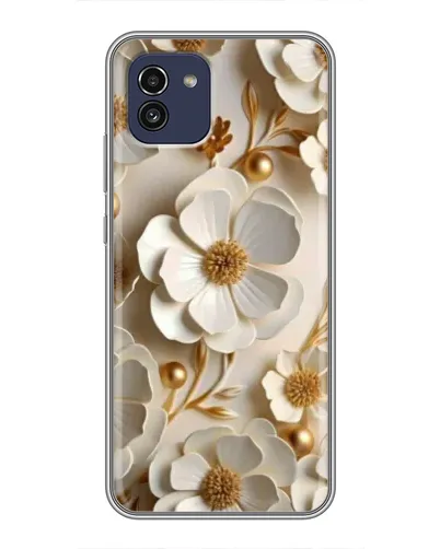 Чохол для Samsung Galaxy A03 (A035) з картинкою «Білі паперові квіти» Чохол для Samsung Galaxy A03 (A035) з картинкою «Білі паперові квіти»