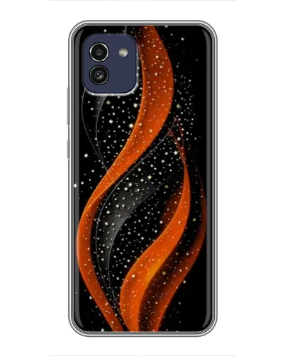 Чохол для Samsung Galaxy A03 (A035) з картинкою «Вогняна зоряна хвиля»