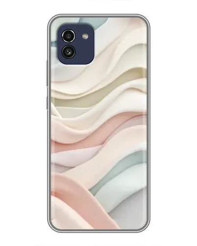 Чохол для Samsung Galaxy A03 (A035) з картинкою «Пастельні ніжні хвилі»