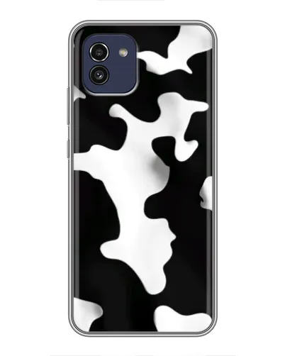 Чохол для Samsung Galaxy A03 (A035) з картинкою «Чорно-біла пляма»