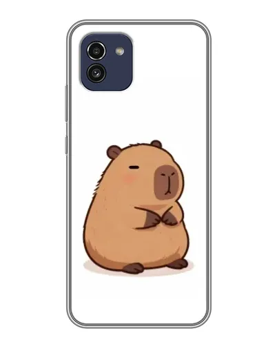 Чехол для Samsung Galaxy A03 (A035) с картинкой «Толстенькая капибара» Чехол для Samsung Galaxy A03 (A035) с картинкой «Толстенькая капибара»