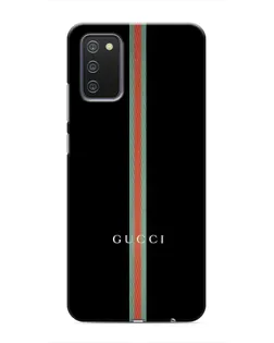 Чохол для Samsung Galaxy A03s з картинкою «Gucci — строга лінія»