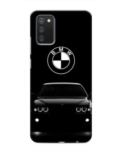 Чехол для Samsung Galaxy A03s с картинкой «BMW — взгляд из темноты» Чехол для Samsung Galaxy A03s с картинкой «BMW — взгляд из темноты»