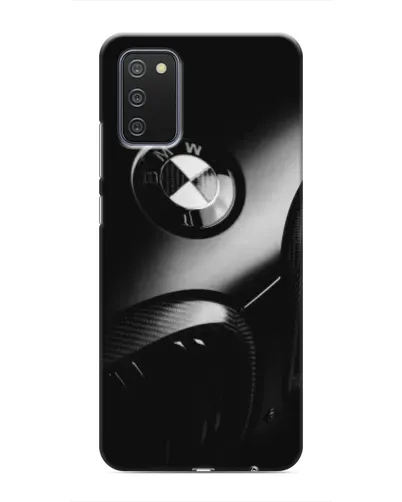 Чехол для Samsung Galaxy A03s с картинкой «Эмблема BMW — макро» Чехол для Samsung Galaxy A03s с картинкой «Эмблема BMW — макро»