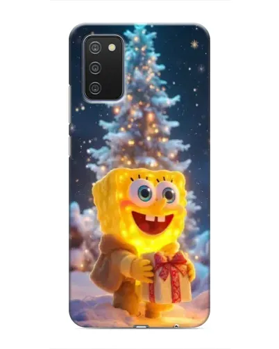 Чехол для Samsung Galaxy A03s с картинкой «Рождественский Спанч Боб» Чехол для Samsung Galaxy A03s с картинкой «Рождественский Спанч Боб»