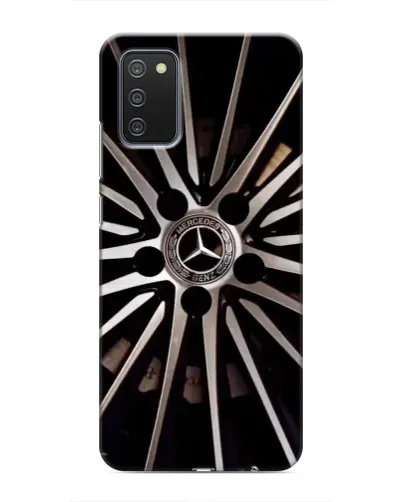 Чехол для Samsung Galaxy A03s с картинкой «Диск Mercedes»