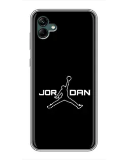 Чохол для Samsung Galaxy A04 з картинкою «Nike Pink Swirl»