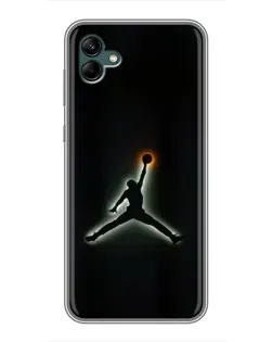 Чохол для Samsung Galaxy A04 з картинкою «Jordan Gradient Logo»