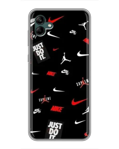 Чохол для Samsung Galaxy A04 з картинкою «Nike Mix Pattern» Чохол для Samsung Galaxy A04 з картинкою «Nike Mix Pattern»