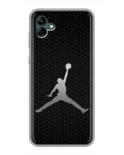 Чохол для Samsung Galaxy A04 з картинкою «Jordan Dark Carbon»