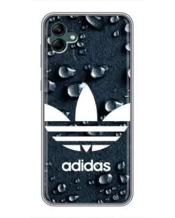 Чохол для Samsung Galaxy A04 з картинкою «Adidas Trefoil Blue»