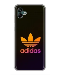 Чехол для Samsung Galaxy A04 с картинкой «Градиент Adidas»