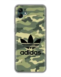 Чехол для Samsung Galaxy A04 с картинкой «Милитари стиль Adidas»