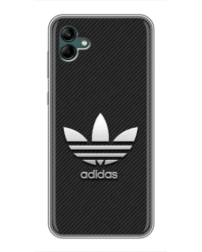 Чехол для Samsung Galaxy A04 с картинкой «Adidas Карбоновая текстура» Чехол для Samsung Galaxy A04 с картинкой «Adidas Карбоновая текстура»