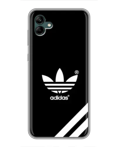 Чехол для Samsung Galaxy A04 с картинкой «Adidas с диагональными полосами» Чехол для Samsung Galaxy A04 с картинкой «Adidas с диагональными полосами»