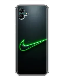 Чохол для Samsung Galaxy A04 з картинкою «Неоновий контур Nike»